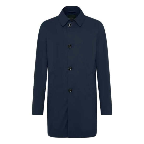 EDUARD DRESSLER Rene Navy Raincoat 1