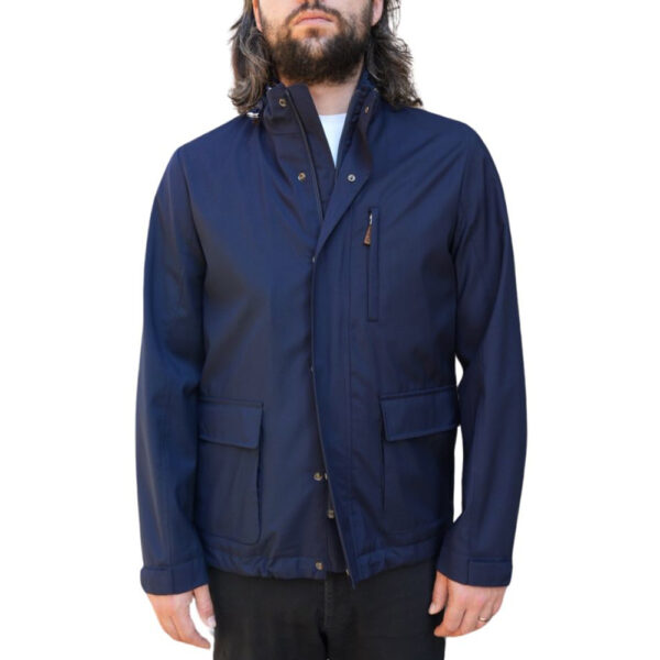 Eduard dressler navy casual jacket