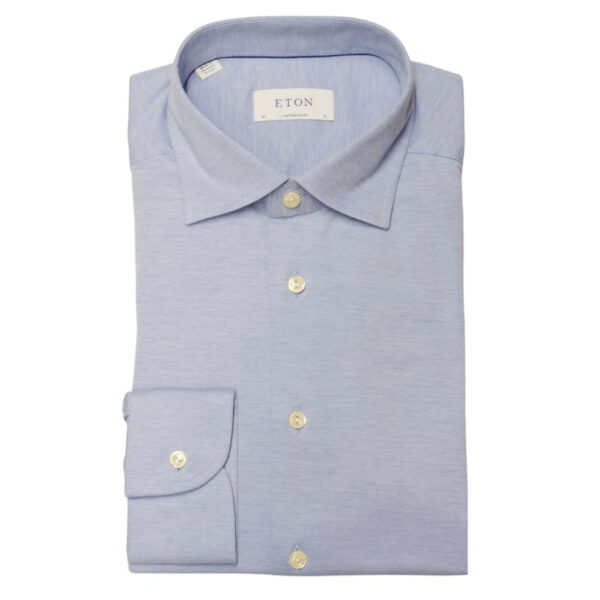 Eton Jersey blue shirt