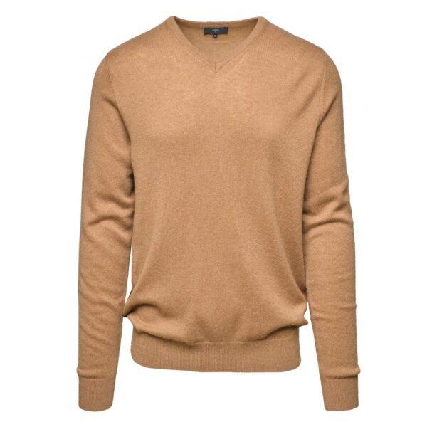 FYNCH-HATTON Cashmere Beige V-Neck