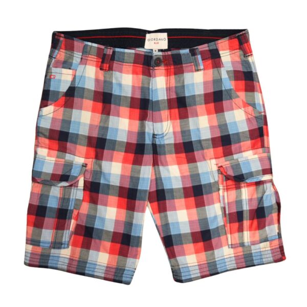 Giordano Check Cargo Shorts