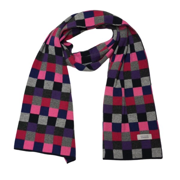 Mazelli Multi Check Scarf