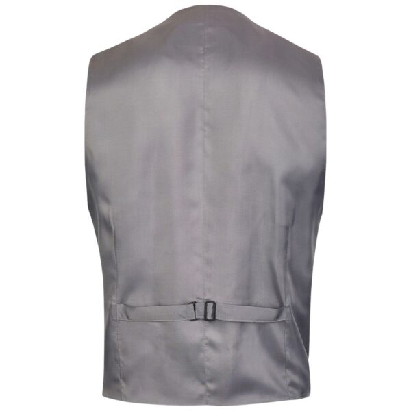 Wilvorst Grey Virgin Wool Waistcoat - Image 2