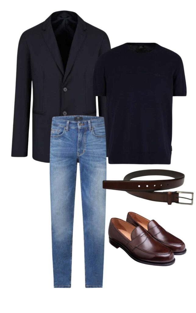 Simple Smart Casual Look x Loafers x Menswearonline