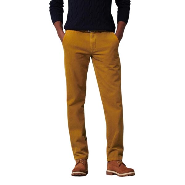 Meyer Roma Cotton Corduroy Brown Chinos