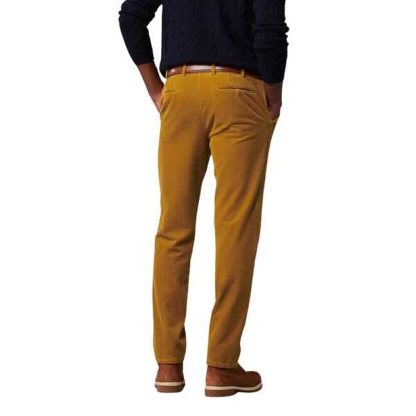 Meyer Roma Cotton Corduroy Brown Chinos - Image 2