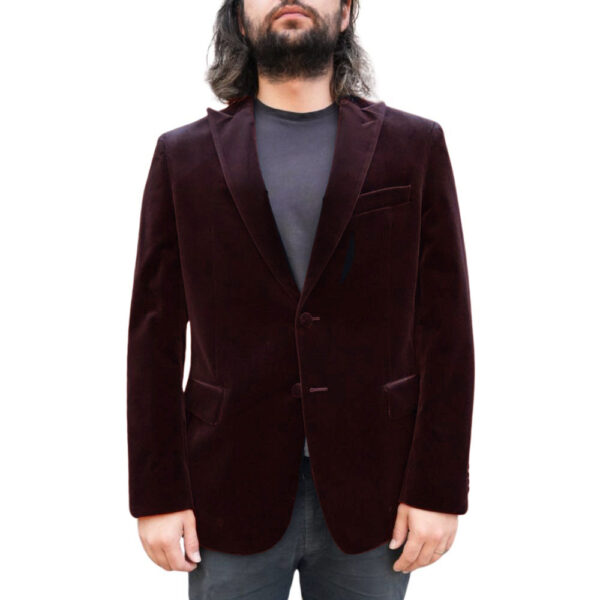 Warwicks Burgundy Velvet Jacket