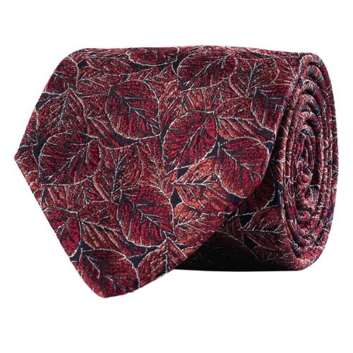 AMANDA CHRISTENSEN Red Leaves Tie