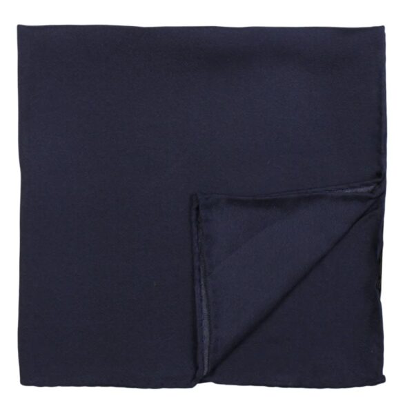 Amanda Christensen Navy Pocket square