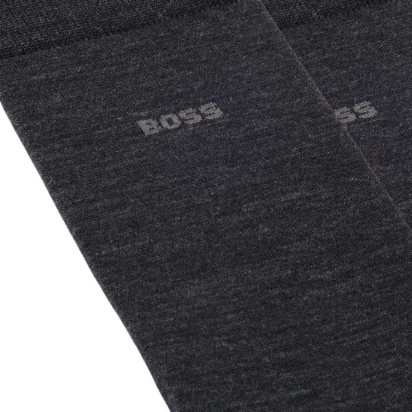 BOSS Navy Logo Embroidered Jumper 1 1