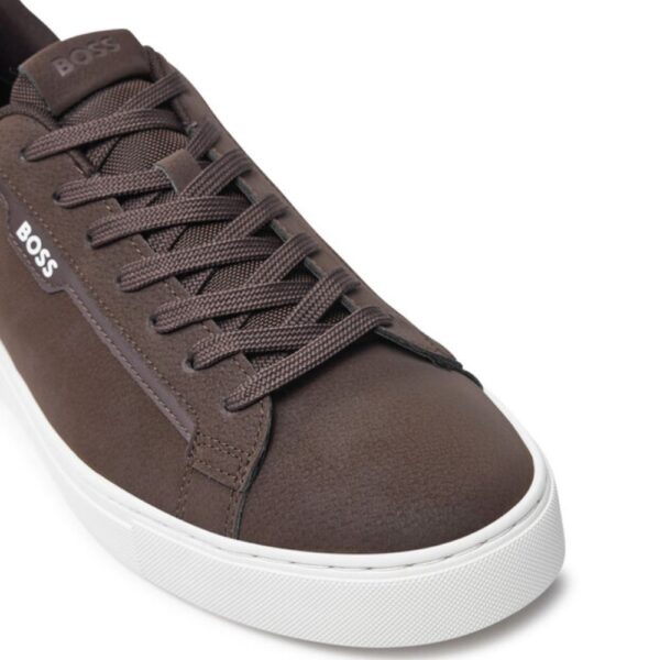 BOSS Rhys Trainers in Dark Brown