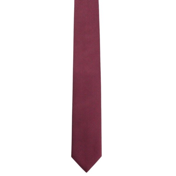 BOSS Silk Blend Tie With All Over Micro Pattern