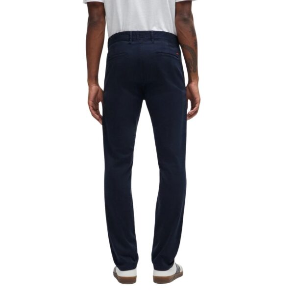 BOSS Slim Fit Kaito Navy Chinos 2