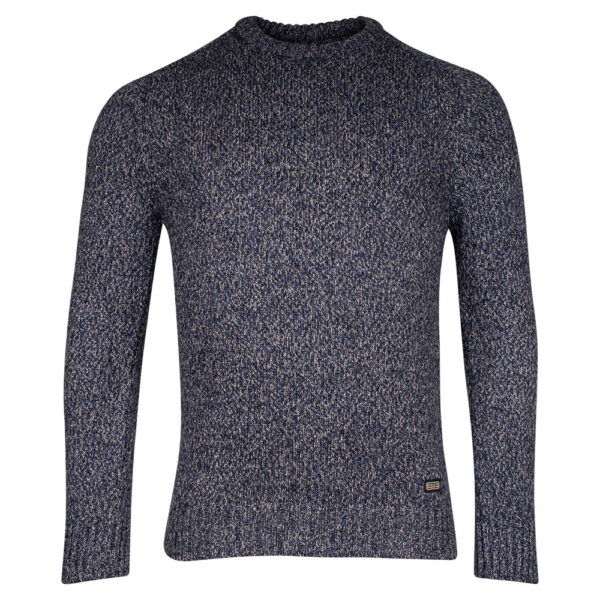 Baileys Single Knit Melange Crew Neck Jumper