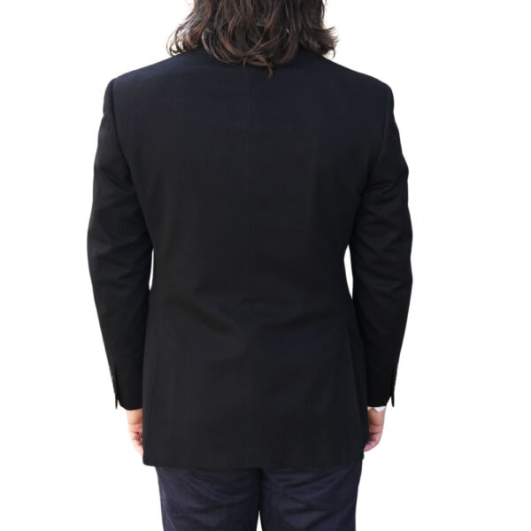 Canali Black Smart Jacket back