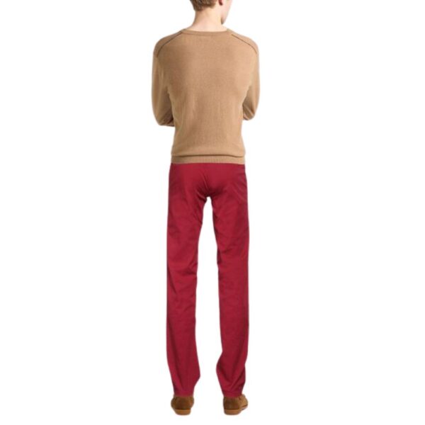 Canali Red Chino Back