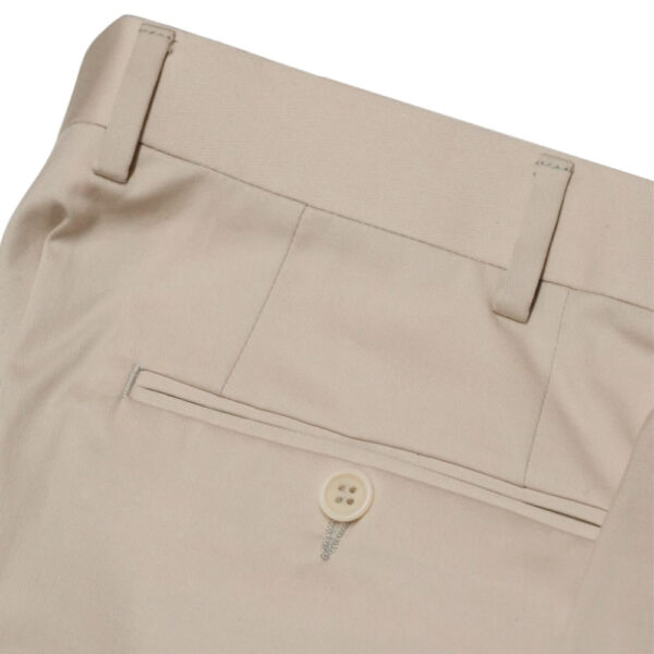 Canali beige trousers back closeup