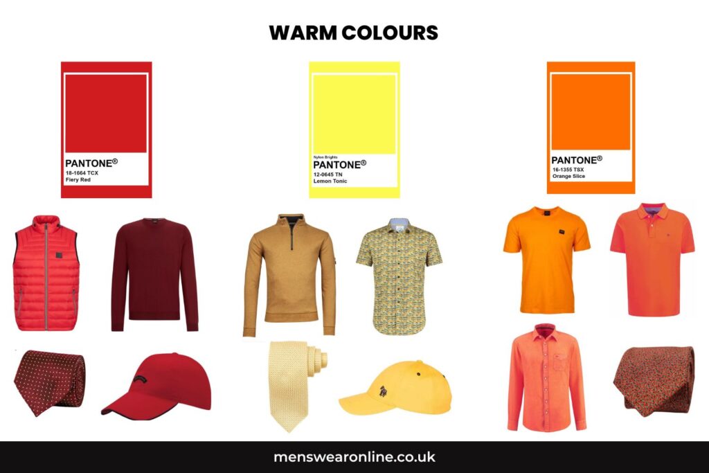 Colour psychology warm colours