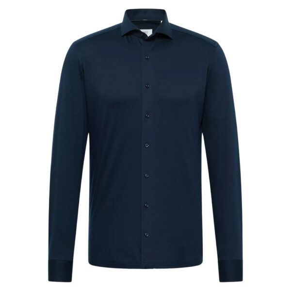 ETERNA Soft Jersey Navy Shirt 2