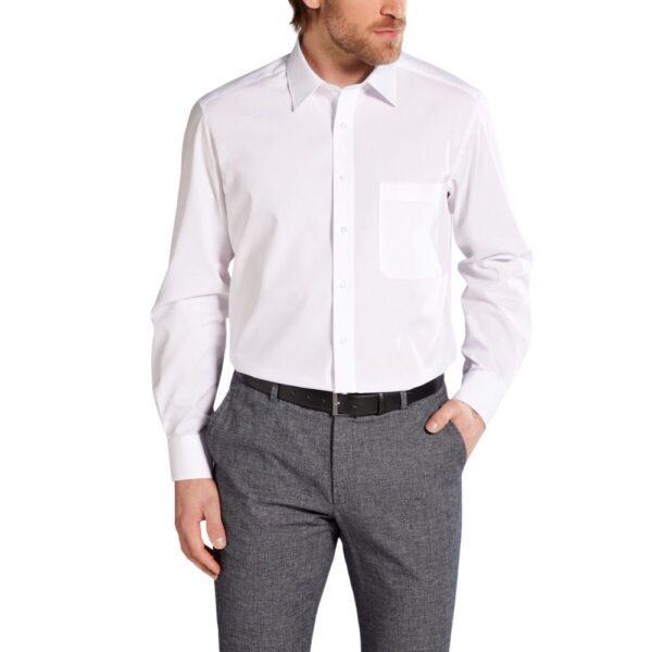 ETERNA White Shirt with Breast Pocket 4