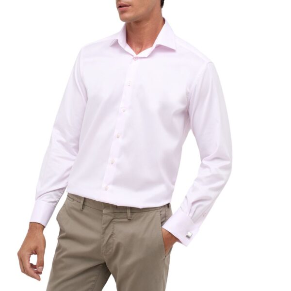 Eterna Light Pink Shirt with French Cuff 3