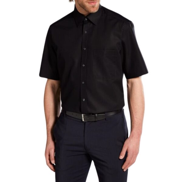 Eterna Short Sleeve Black Shirt 3