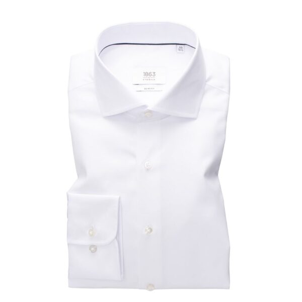 Eterna Slim Fit White Shirt 1