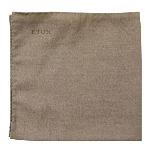 ETON Solid Stone Pocket Square