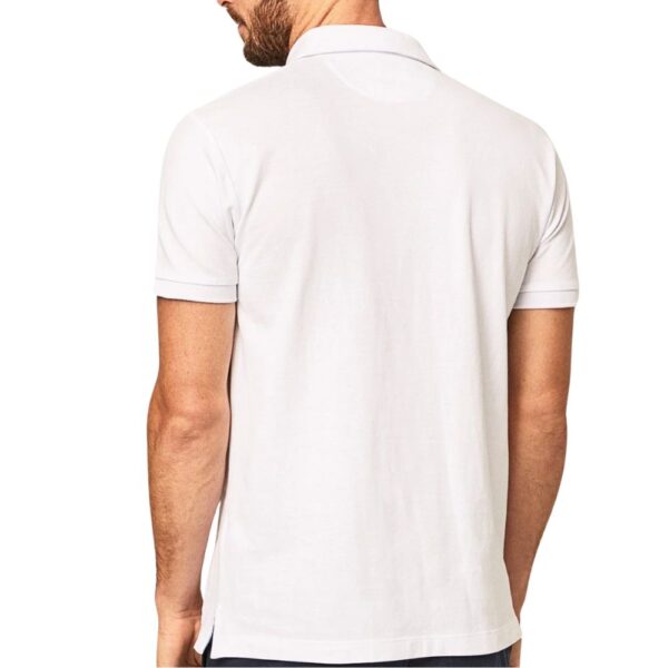 Hackett White Cotton Polo Shirt - Image 2