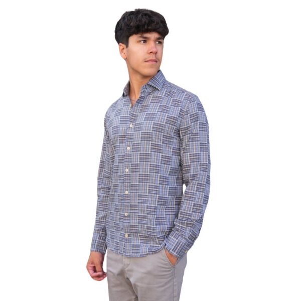 Hackett Shirt Cumbria patchwork 2