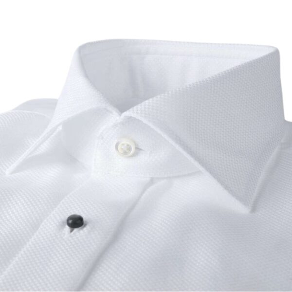 STENSTROMS Fitted Body Evening White Shirt 2