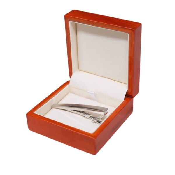 VAN BUCK Silver Tie Clip - Image 2