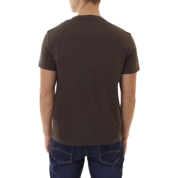 Armani Exchange Slim Fit Pima Cotton Olive T Shirt 1