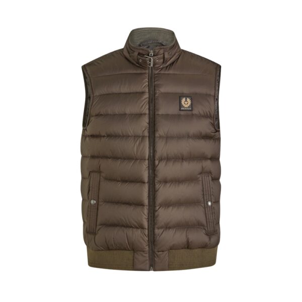 BELSTAFF Circuit Down Filled Nylon Burnt Oak Gilet