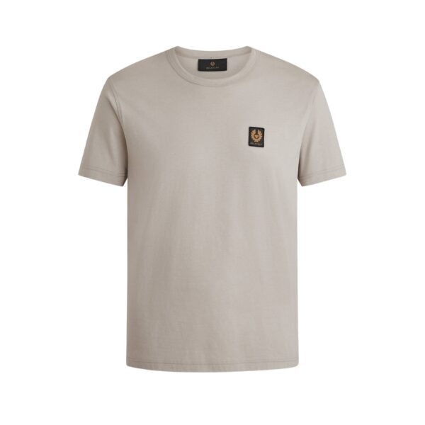 BELSTAFF Cotton Jersey Chrome Grey T Shirt