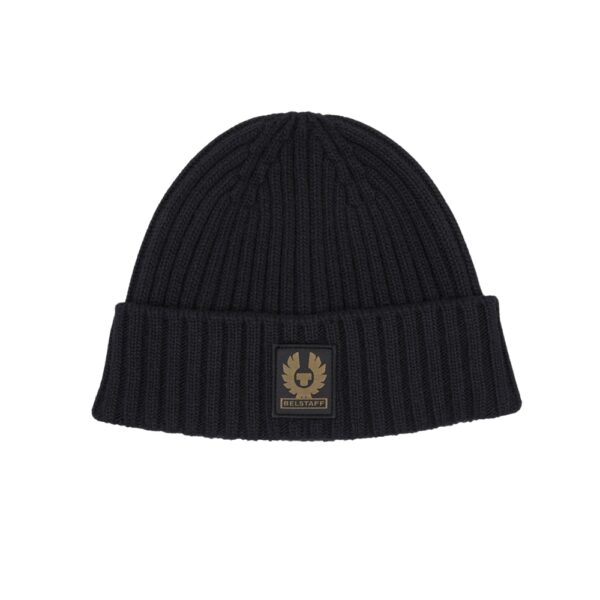 BELSTAFF Lambswool Watch Black Beanie