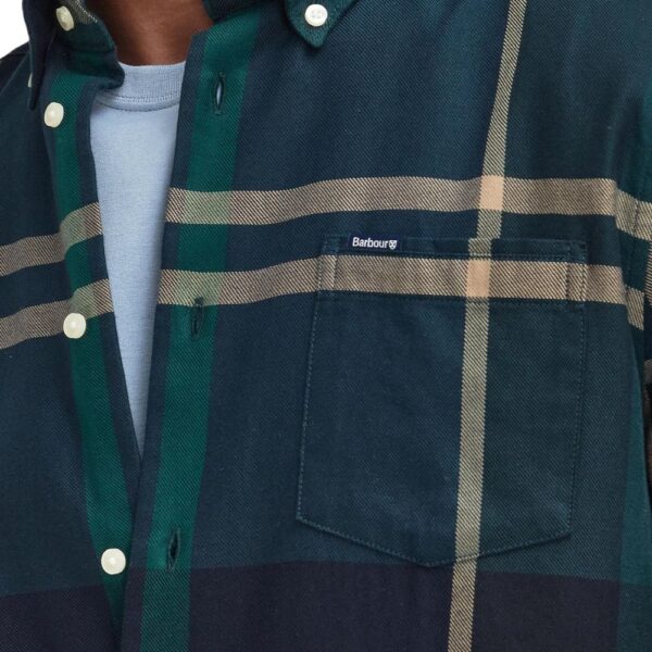 Barbour Dunoon Green Loch Tailored Shirt 3