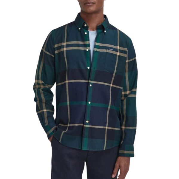 Barbour Dunoon Green Loch Tailored Shirt