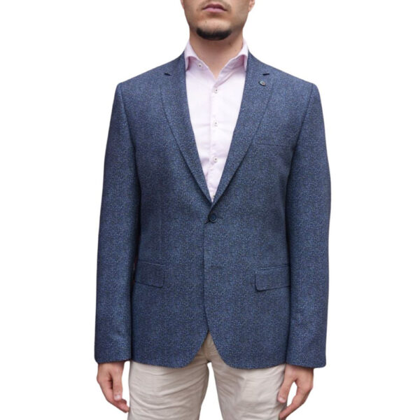 Giordano Blue and Navy Melange Jacket