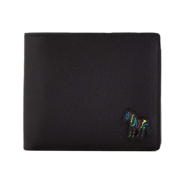 Paul Smith 'Zebra' Leather Billfold And Coin Wallet