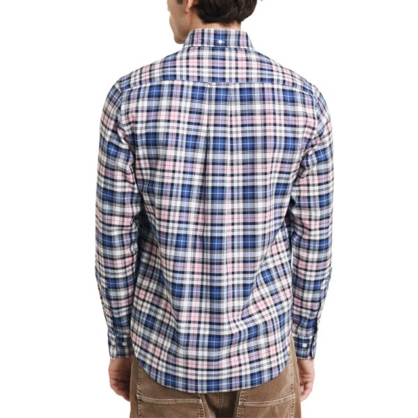 GANT Regular Fit Checked Archive Oxford Shirt back