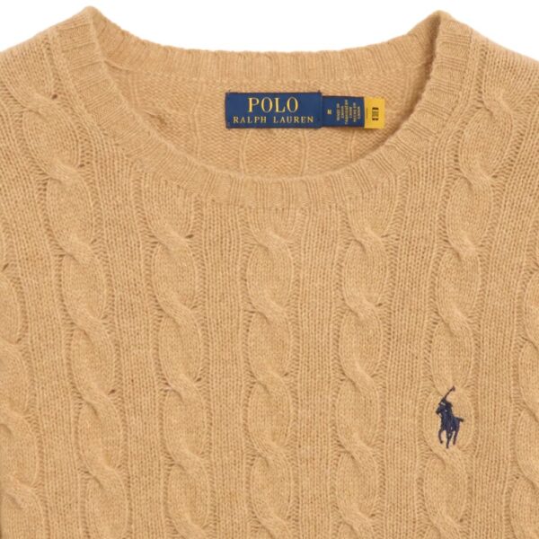 Ralph Lauren Cable Knit Crew Neck Jumper 1