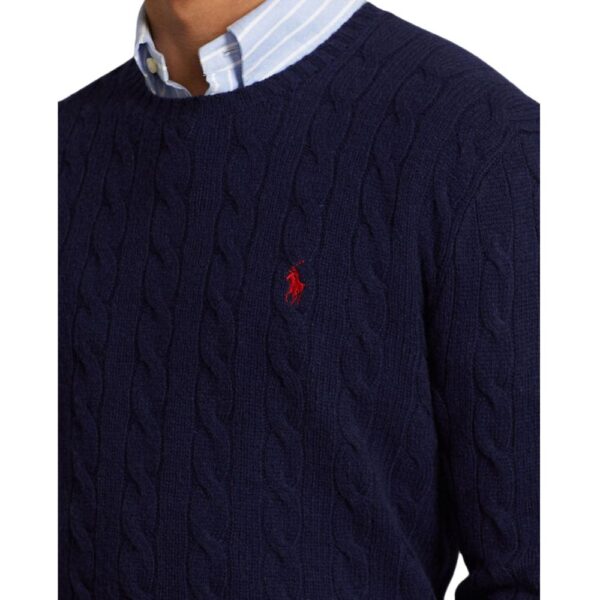 Ralph Lauren Cable Knit Crew Neck Jumper 5