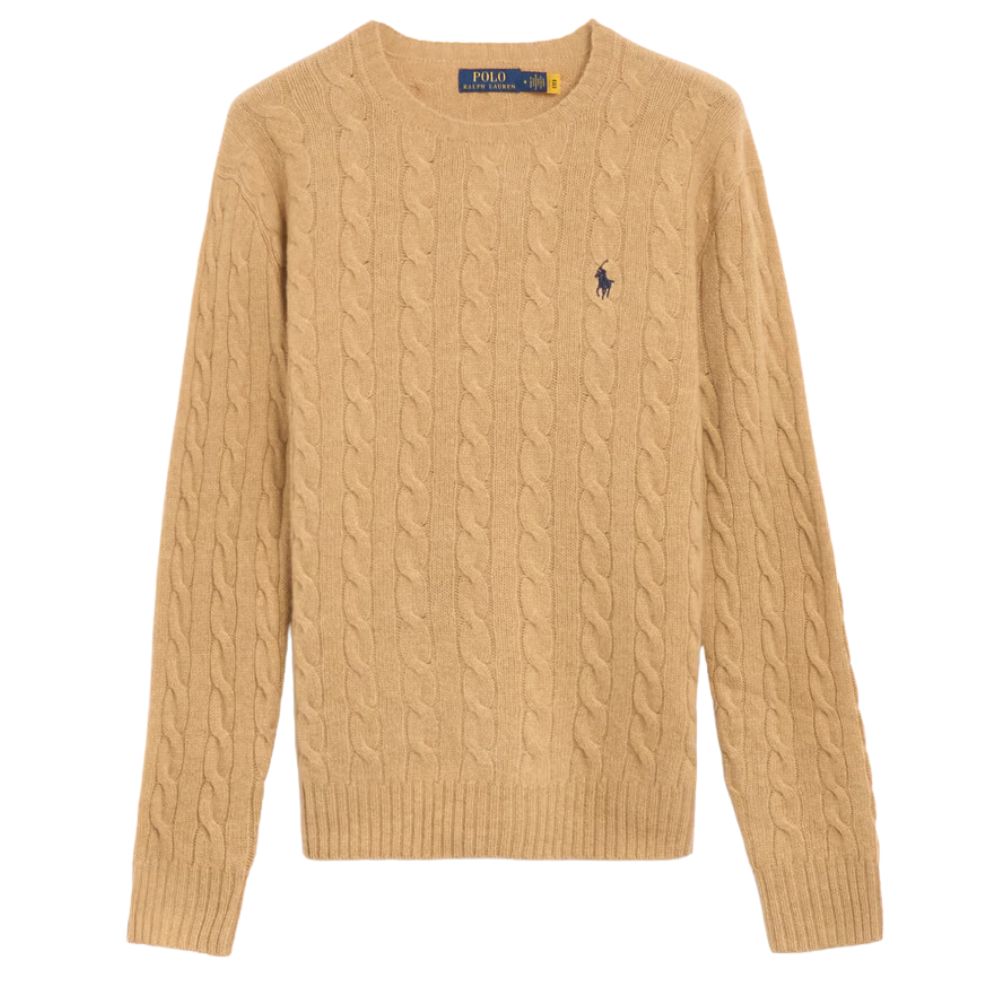 Ralph Lauren Cable Knit Crew Neck Jumper