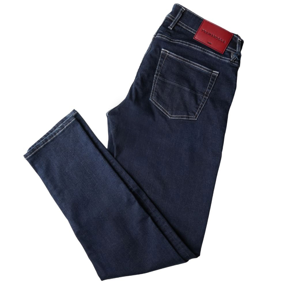 Tramarossa Michelangelo Zip Red Label Blue Rinse Jeans 2