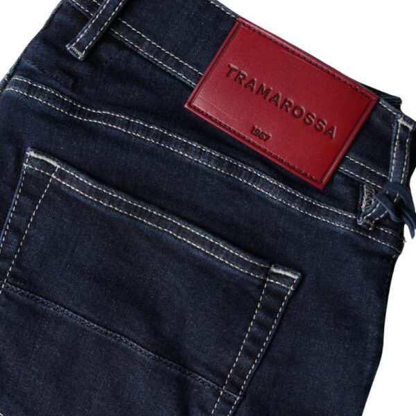 Tramarossa Michelangelo Zip Red Label Blue Rinse Jeans red