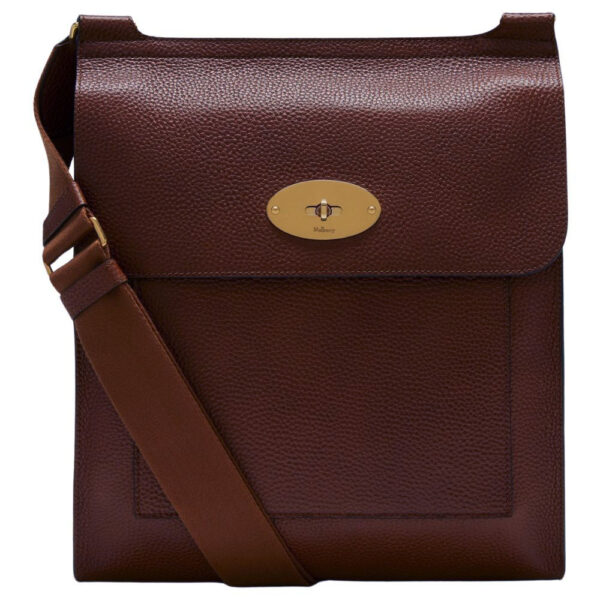 Mulberry Antony Messenger Oxblood Small Classic Grain