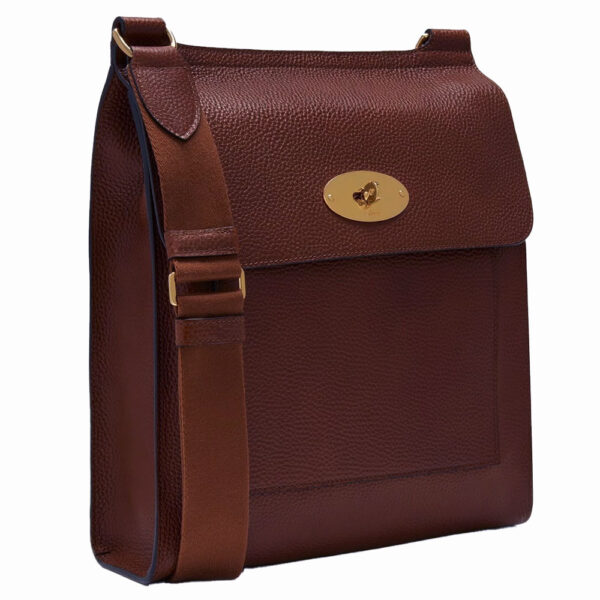 Mulberry Antony Messenger Oxblood Small Classic Grain side