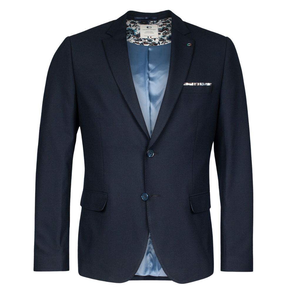 Giordano Textured Navy Formal Jacket 1 1