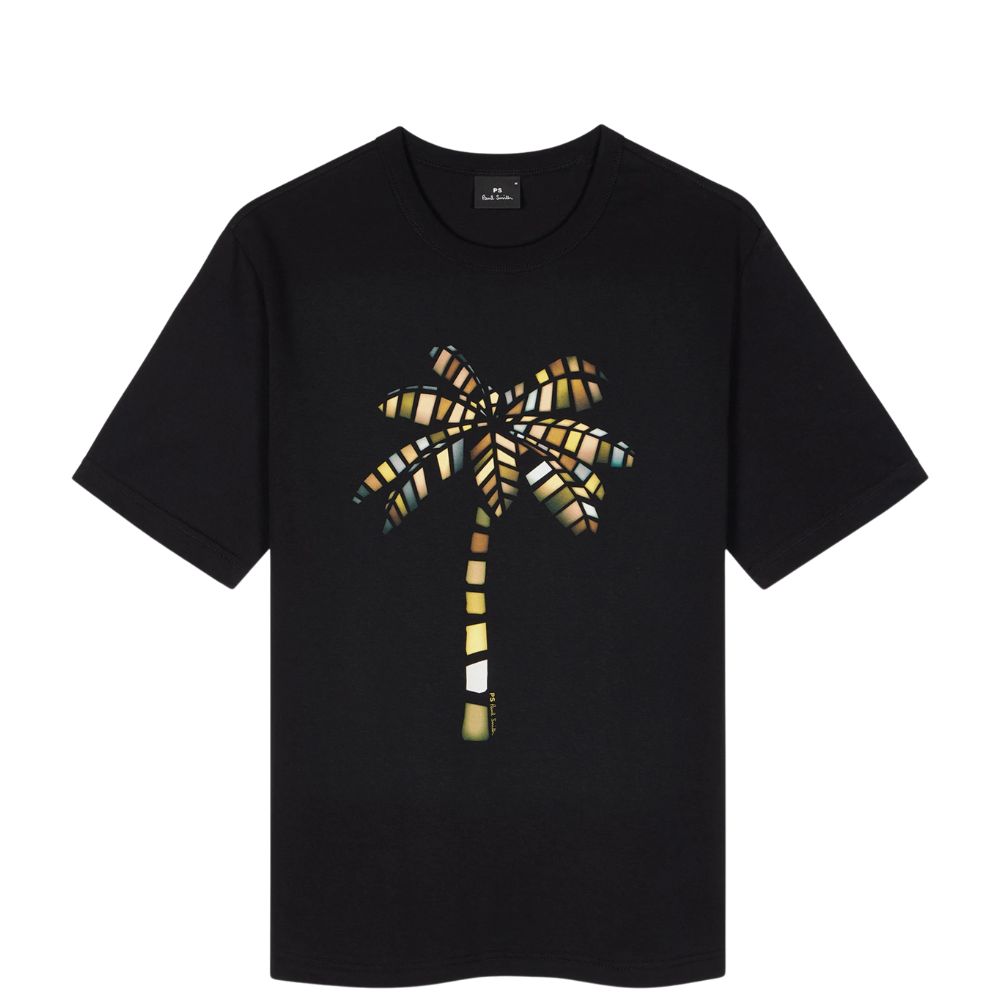 Paul Smith Palm T Shirt Black Front